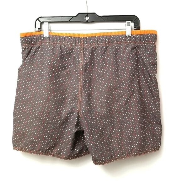 Point Zero Shorts Men's Size Small Dry Edition Orange Grey Zipper Pockets - Picture 4 of 7